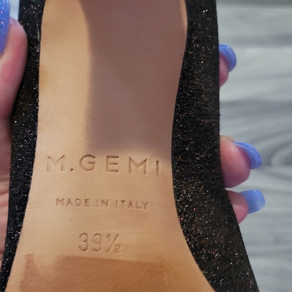 M. Gemi Sparkle Pointed Heels - Picture 7 of 8